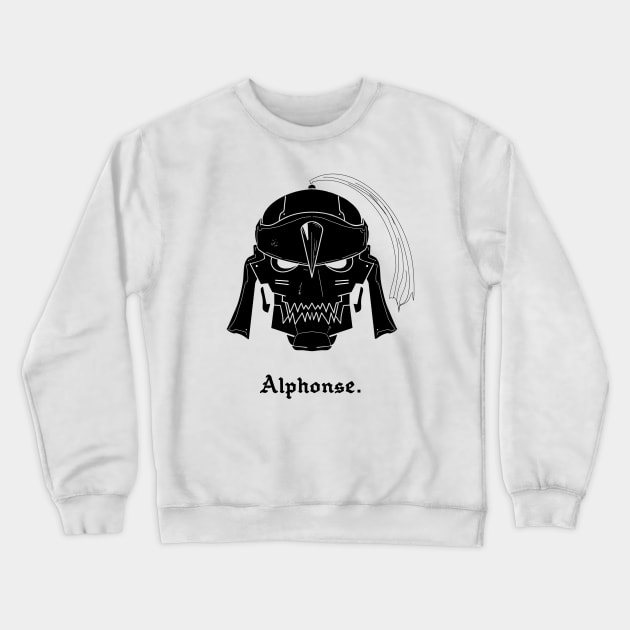 Alphonse Elric Crewneck Sweatshirt by Pal3blood